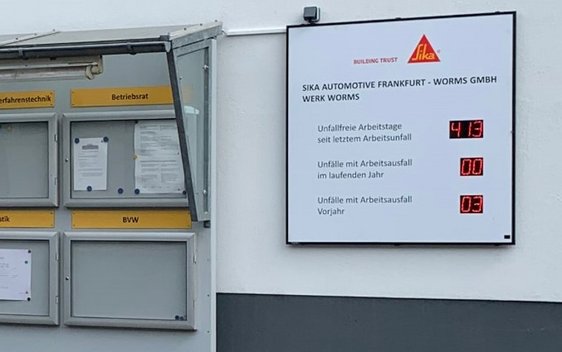 Zähler unfallfrei outdoor