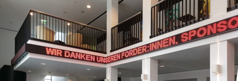Ecklaufschrift in Siegen