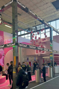 35m Laufschrift in Berlin